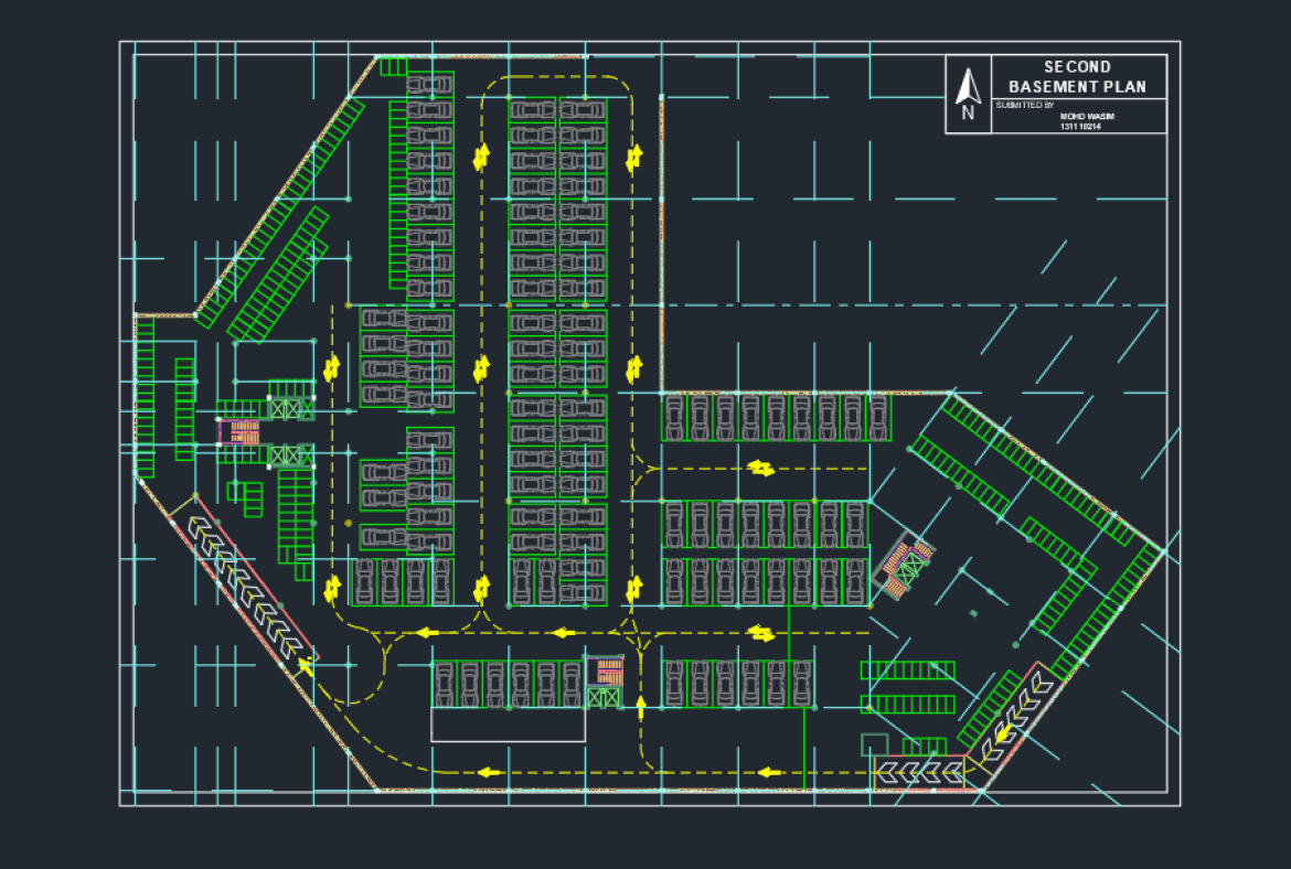 План паркинга